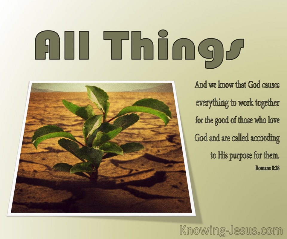 Romans 8:28 All Things Work Together For Good (sage)